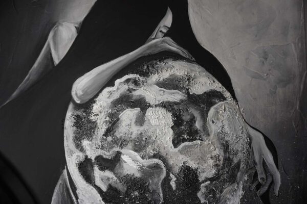 Obraz do wnętrz Kamień Księżycowy. Aleksandra Troczyńska - malarka do wnętrz